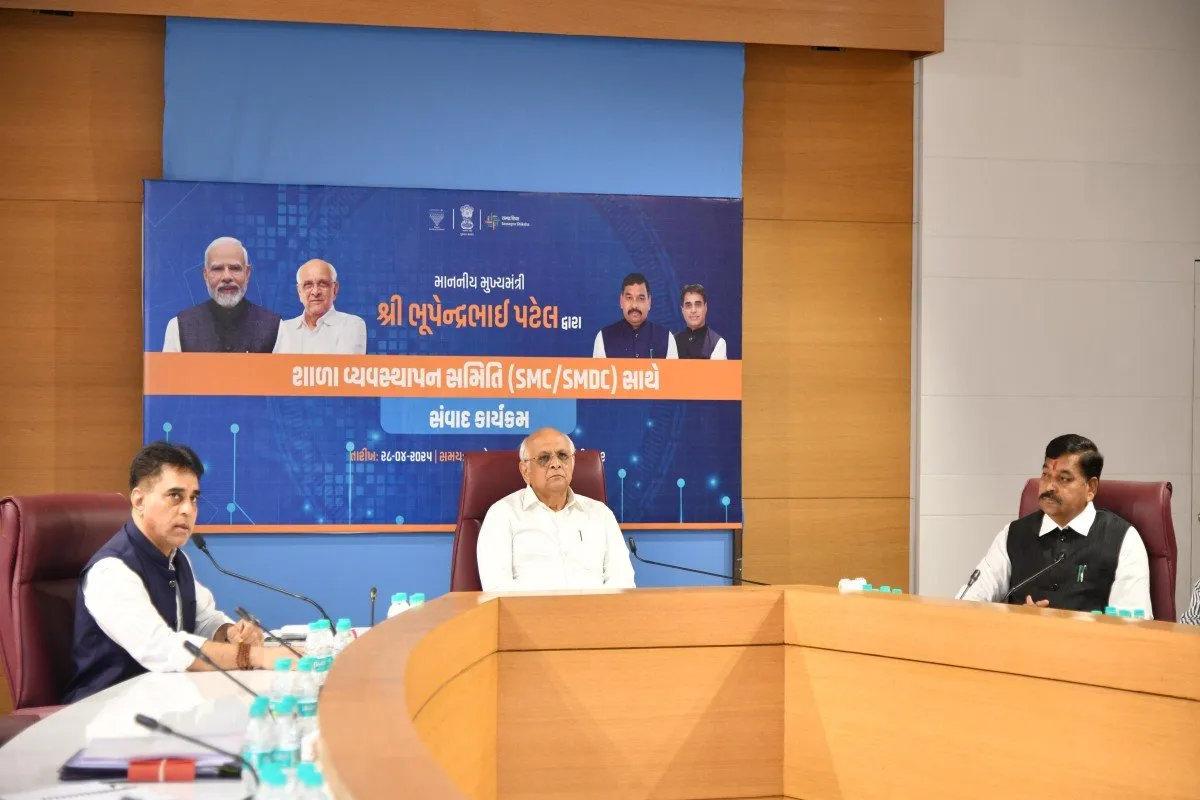 Bhupendra Patel video conference with SMC