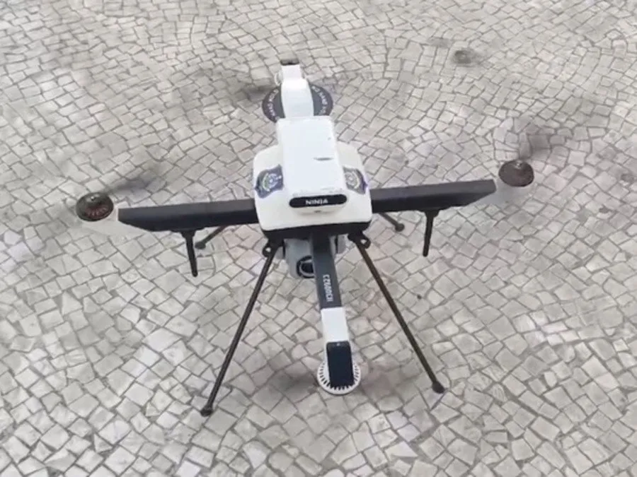 Gujarat Police Drone Response