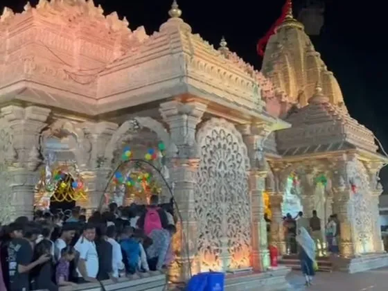 Devotees crowd at Pavagadh: રામનવમી અને રવિવારના યોગથી પાવાગઢમાં ભક્તોની ભારે ભીડ, શક્તિપીઠે ગુંજ્યા જયઘોષ