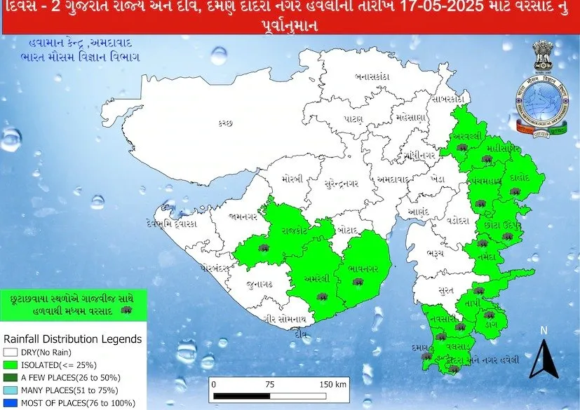 Gujarat rain forecast