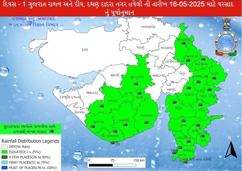 Gujarat rain forecast
