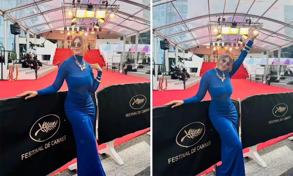 Gujarati actress at Cannes Film Festival