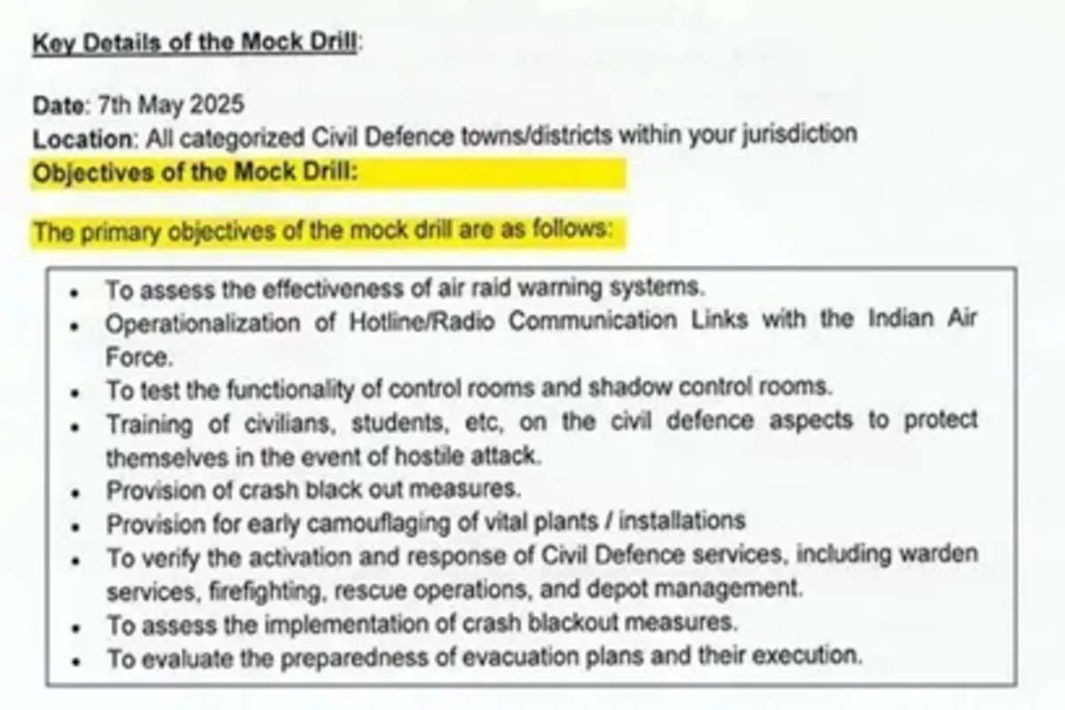 Mock Drill in Gujarat