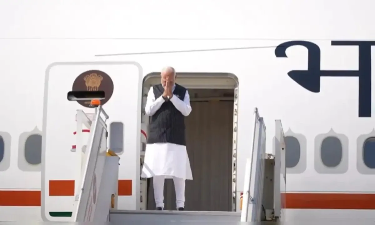 PM Modi Gandhinagar visit