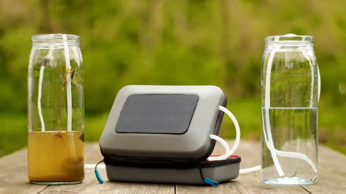 Solar water purification technology