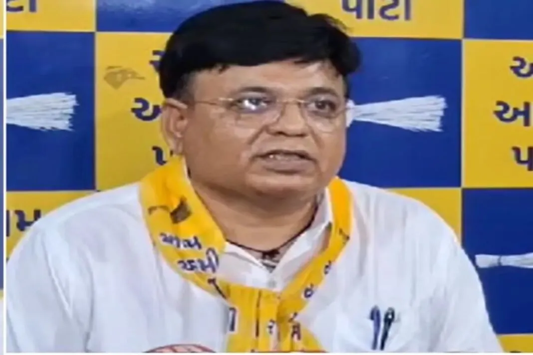 AAP complaint against BJP candidate: AAPએ BJP ઉમેદવાર કિરીટ પટેલની ઉમેદવારી રદ કરવા માંગ કરી, ચૂંટણી પંચમાં ફરિયાદ