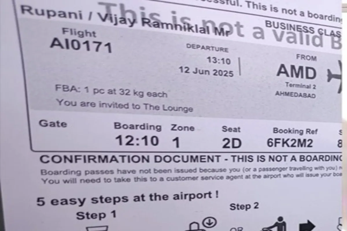 Ahmedabad plane carsh 