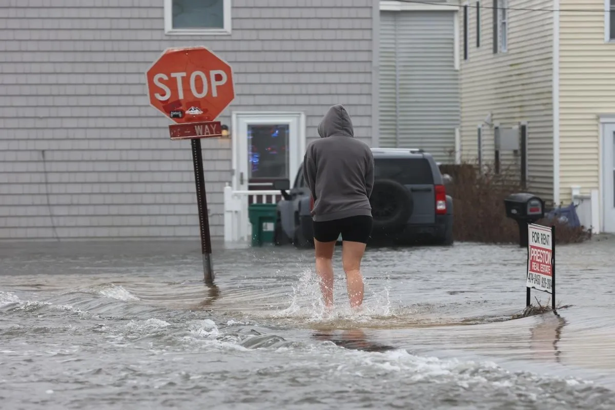 Ahmedabad rainwater logging spots 2025