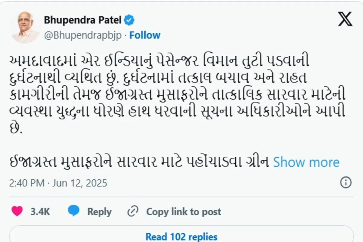 Air India Plane Crashed In Ahmedabad