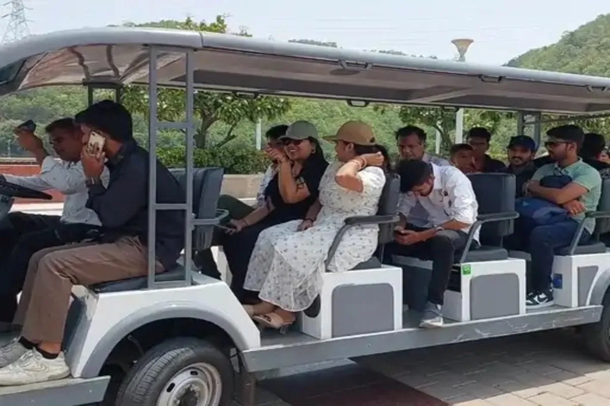 Record visitors at Statue of Unity