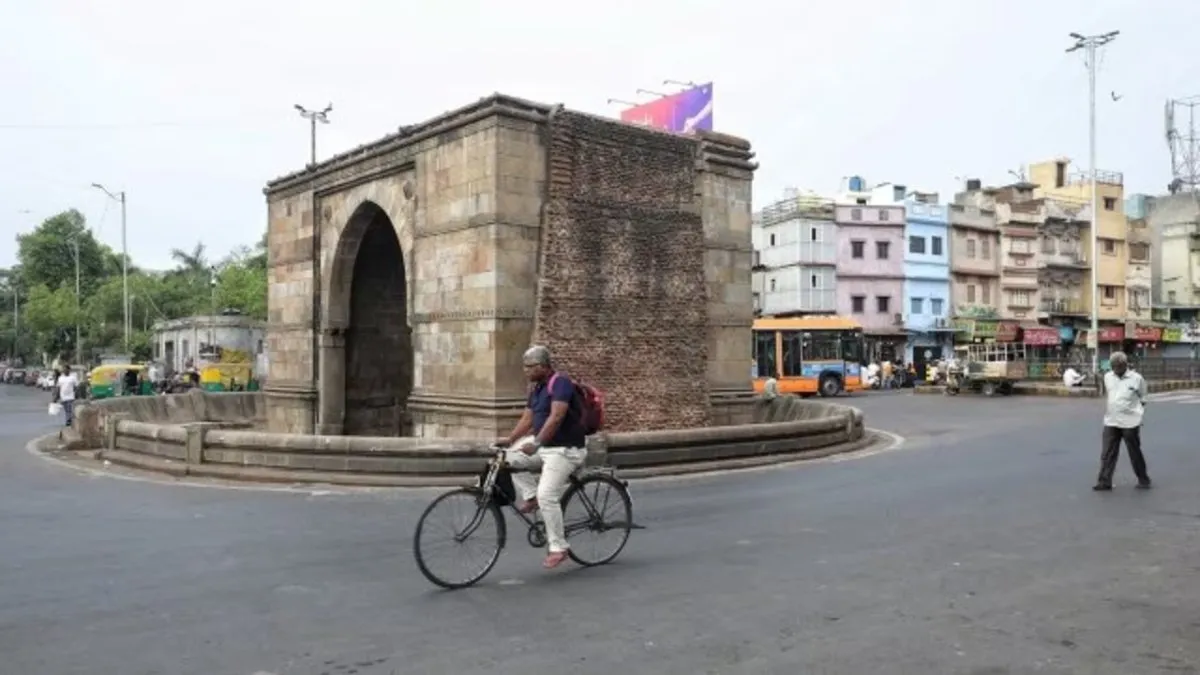 Urban building in ahmedabad